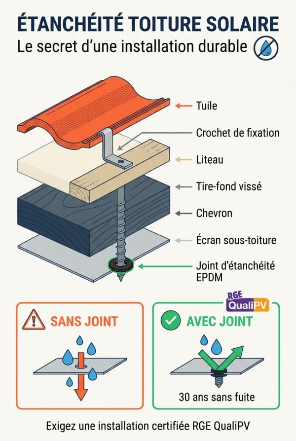L'étanchéité : le défi majeur de toute installation