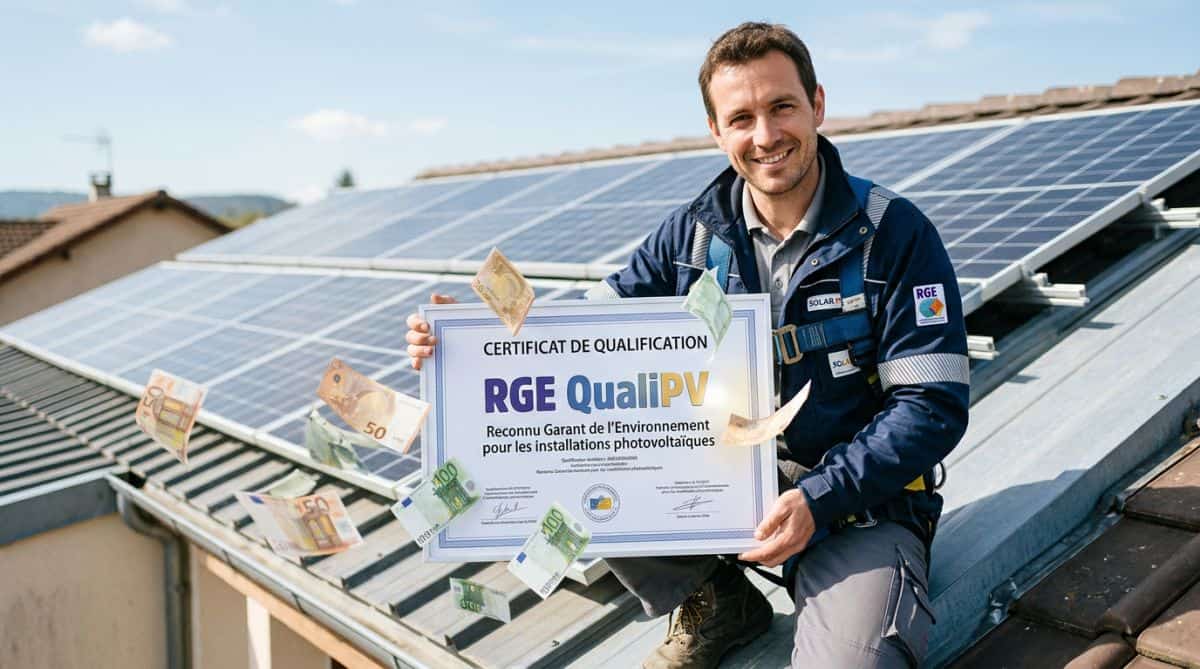 Installateur RGE QualiPV : la certification indispensable