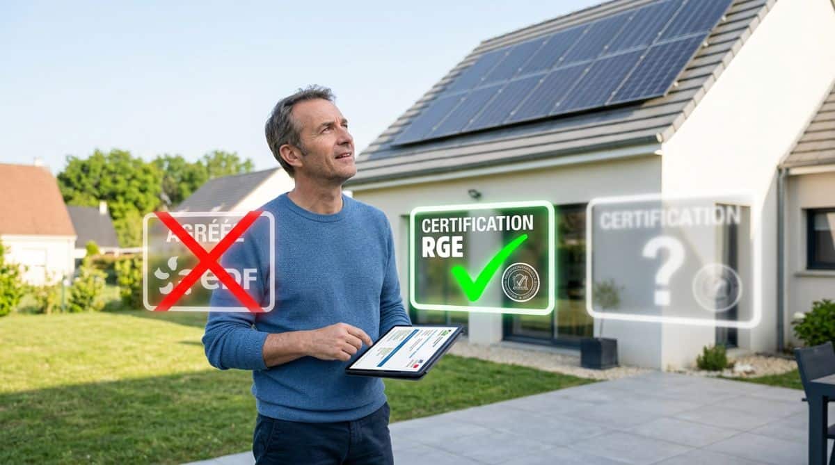 L'installateur photovoltaïque agréé EDF
