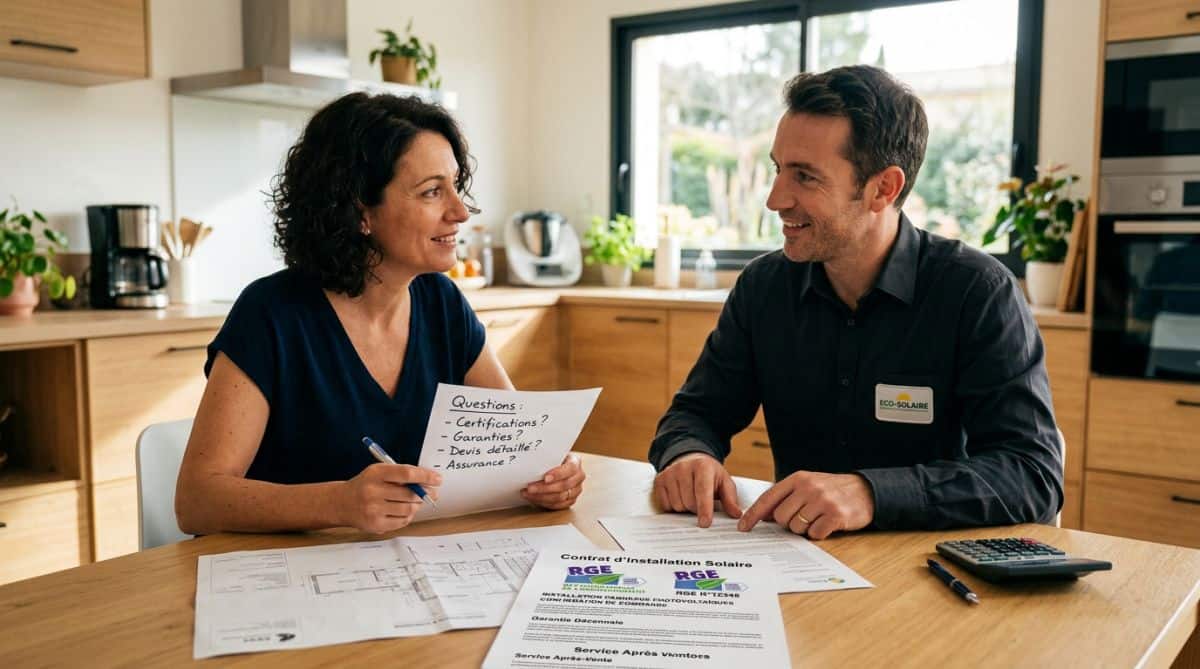 Les bonnes questions à poser à votre installateur